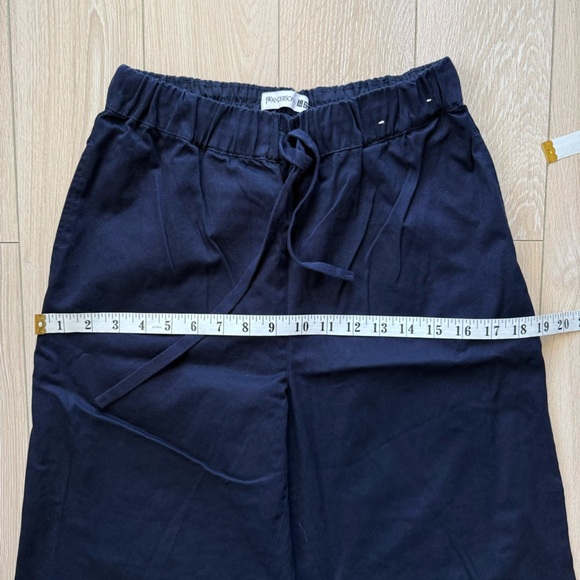 JW Anderson x Uniqlo Wide-Leg Pants in Navy Women’s Size XS - Picture 4 of 12